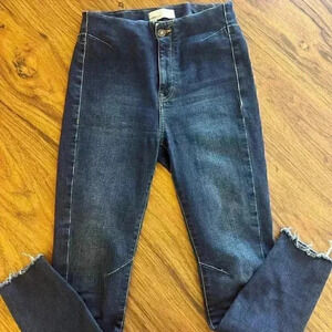 We the Free women’s high waist skinny crop jeans Feel like Sunshine-Size 28